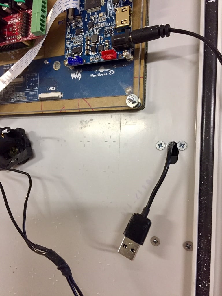 USB HUB Cápsula de montaje en panel para CNC y Raspberry Pi