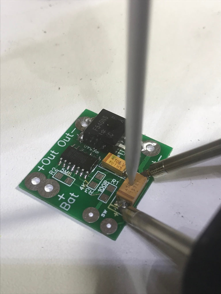 Receptáculo de soldador USB dual SMD de Geoff para tareas de desoldar y montaje en superficie - Mk3