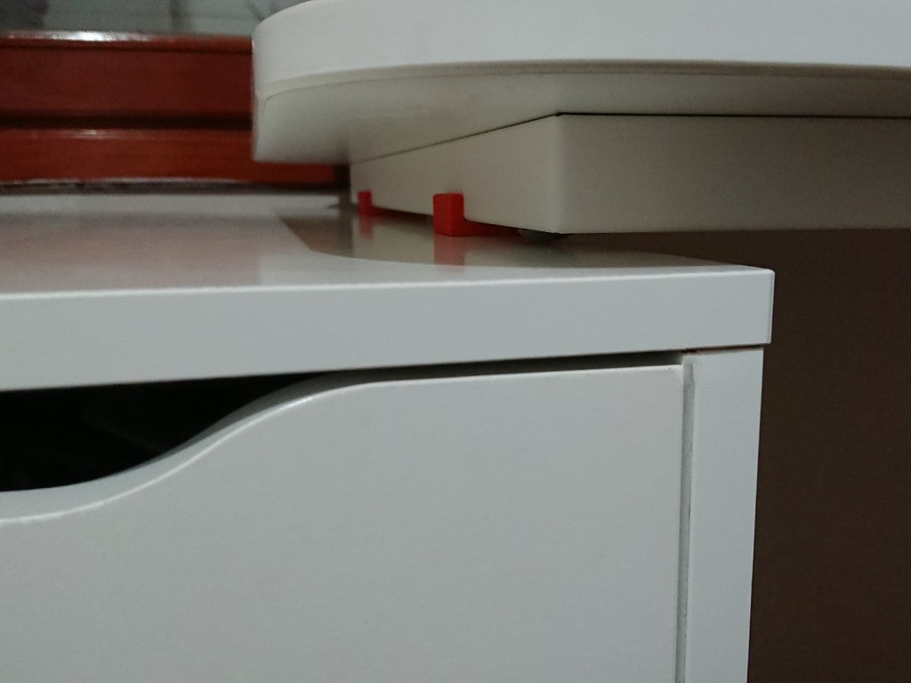 Pieza de montaje para escritorio Ikea Bekant y cajón Alex