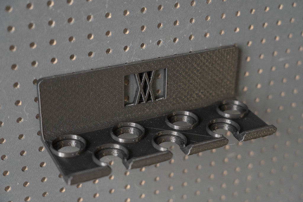Portaherramientas para juego de destornilladores de llave inglesa de 7 piezas para tornillos o tablero perforado