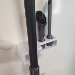 Soporte de pared para aspiradora Dyson v7 con almacenamiento para 2 accesorios