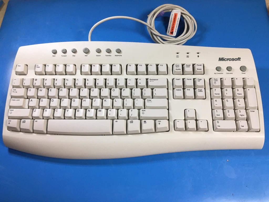 Soporte de repuesto para teclado de Internet de Microsoft