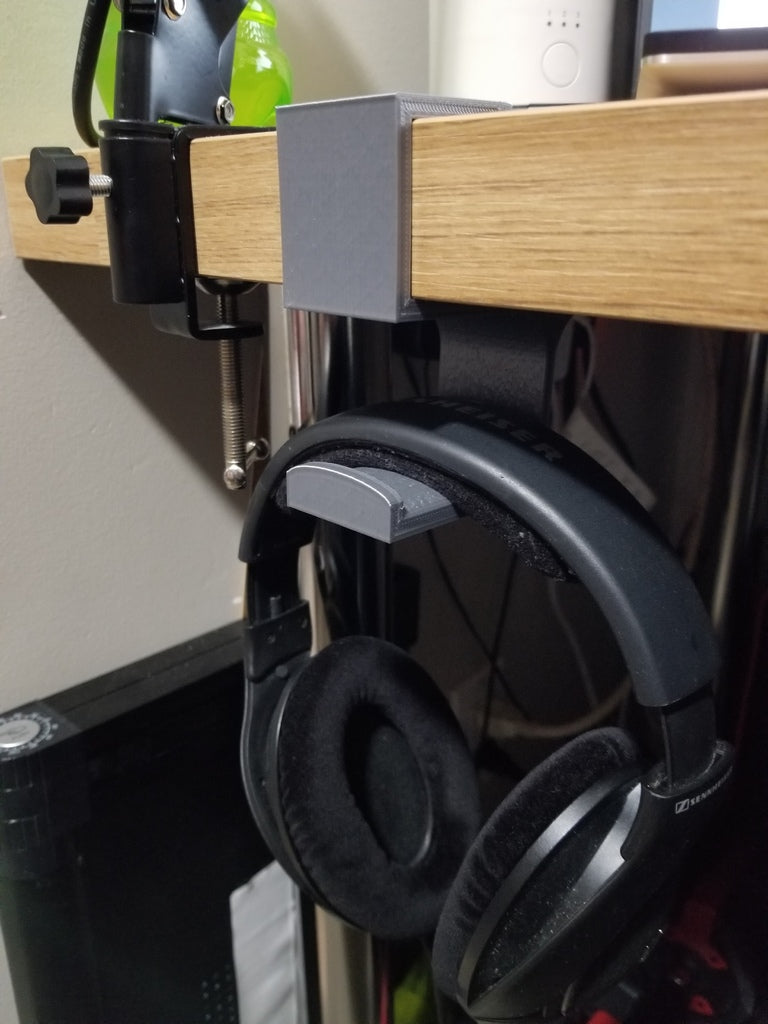 Soporte para auriculares bajo escritorio de 38 mm para escritorio Ikea SÄLJAN