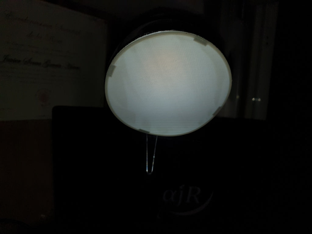 Tapa difusora de lámpara de escritorio para Streaming, Fotografía y Maquillaje