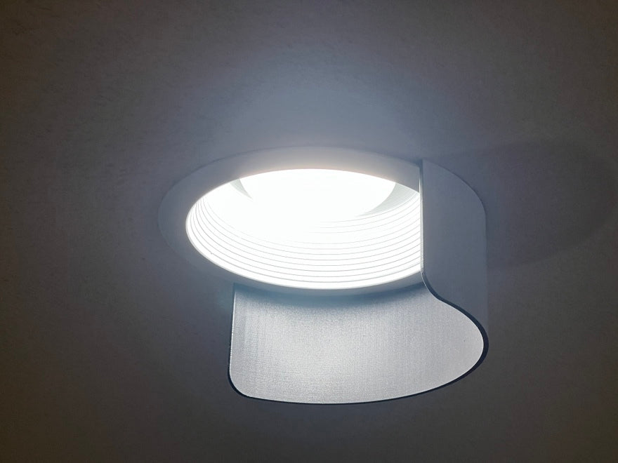 Empotrable Can Light Glare Shield para pantallas de proyectores y pantallas OLED