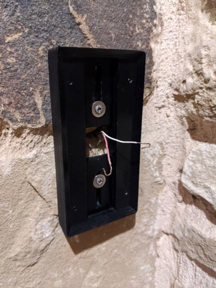 Montaje de dos orificios para Ring Doorbell