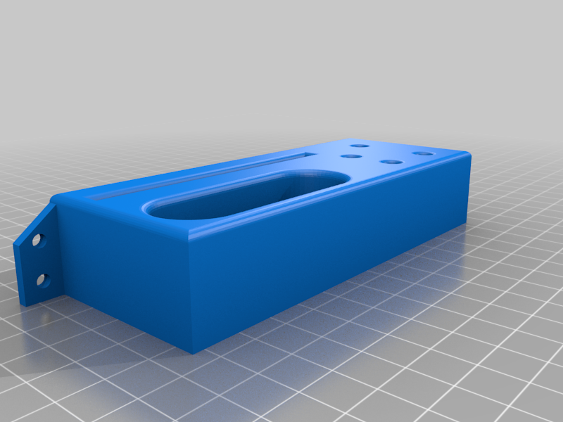 Portaherramientas de impresora 3D para montaje en borde de mesa