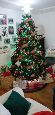 Adorno superior del árbol de Navidad con estrella de 26 puntas