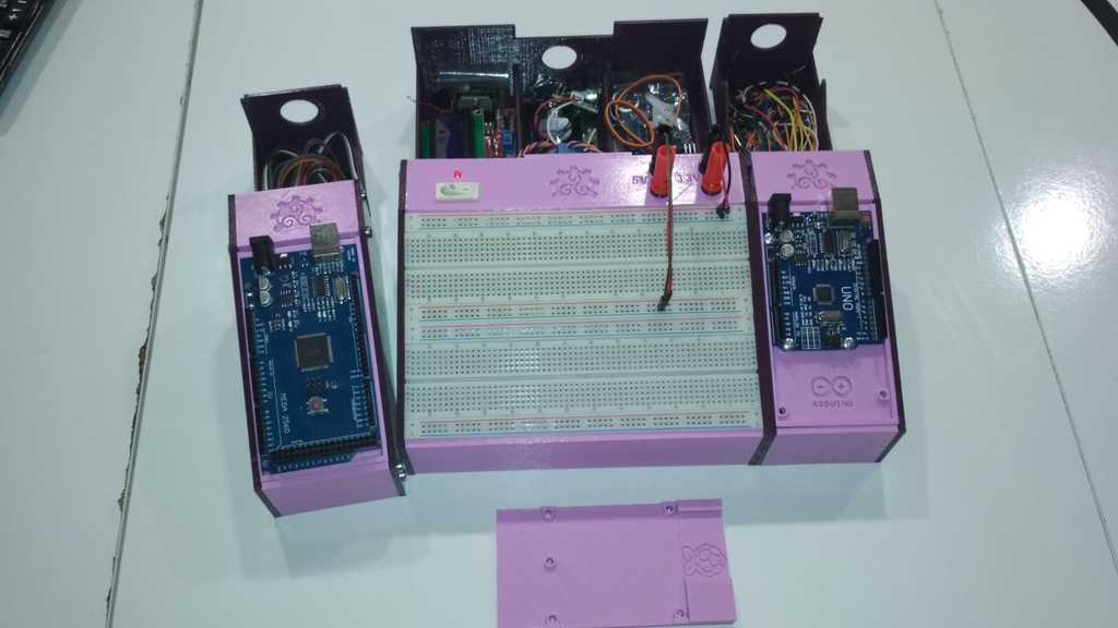 Soporte Modular Arduboard / Breadboard para Arduino y Raspberry