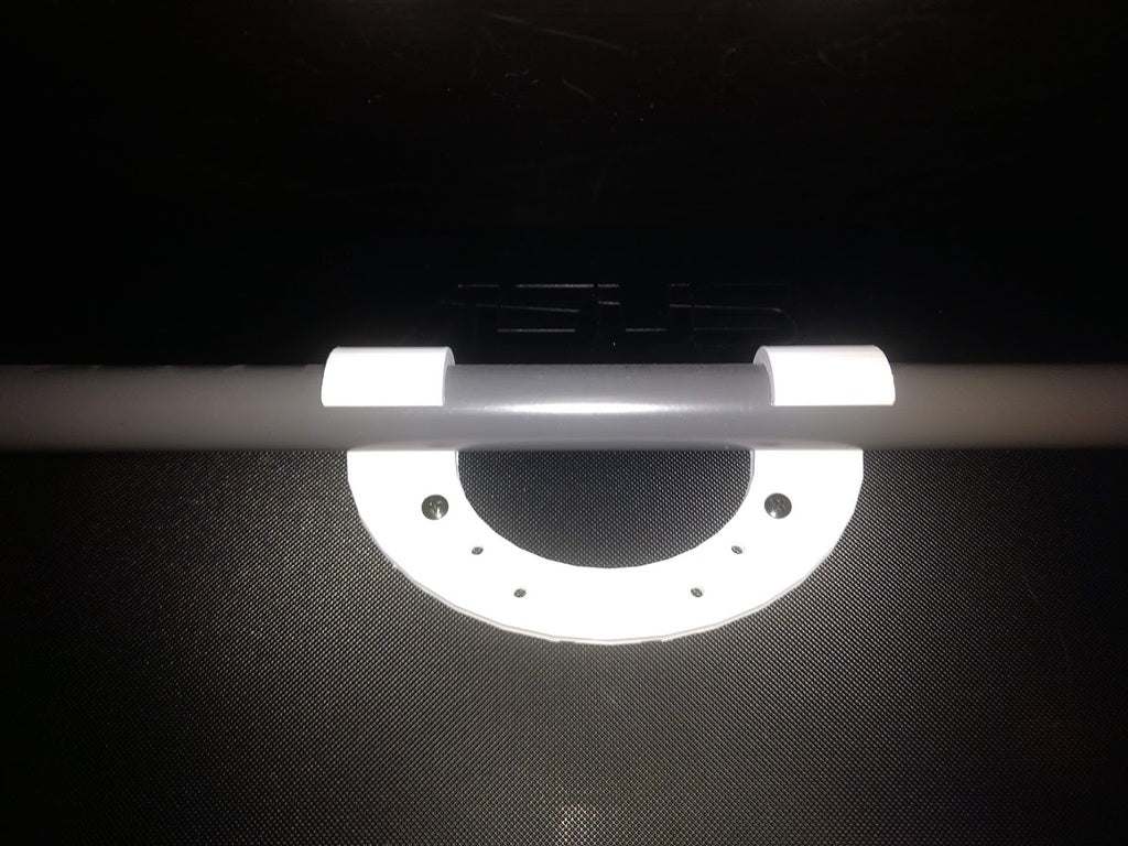 Soporte de pantalla VESA para barra de 1 pulgada (percha Ikea)