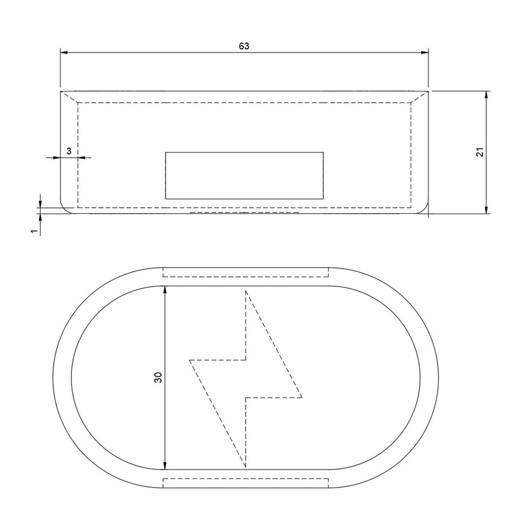 Cubierta/protector universal CCS adecuado para Tesla Model 3