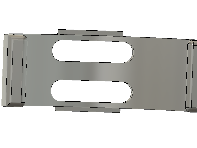 Abrazadera de montaje para herramienta para grietas Dyson DC14