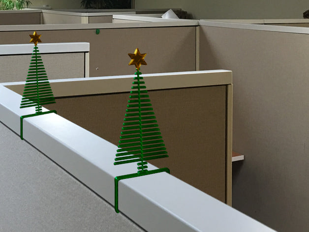 Adornos para árboles de Navidad hechos a medida para la oficina