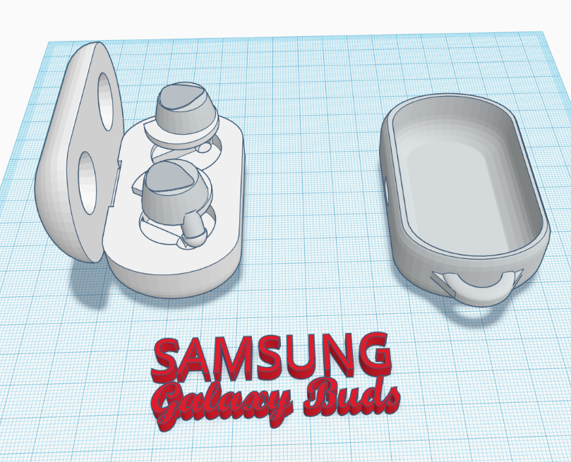 Llavero y soporte para funda para Samsung Galaxy Buds