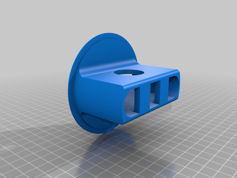 Soporte de concentrador USB con ojal para escritorio (80 mm / 3,15 pulgadas)