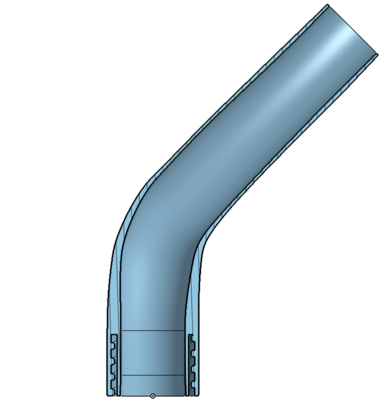 Conectores de manguera de aspiradora, rosca de 35mm para aspiradoras industriales