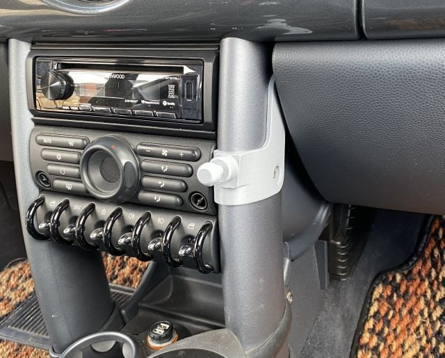 Soporte para teléfono de coche Mini Cooper R50, R52, R53 con soporte de bola