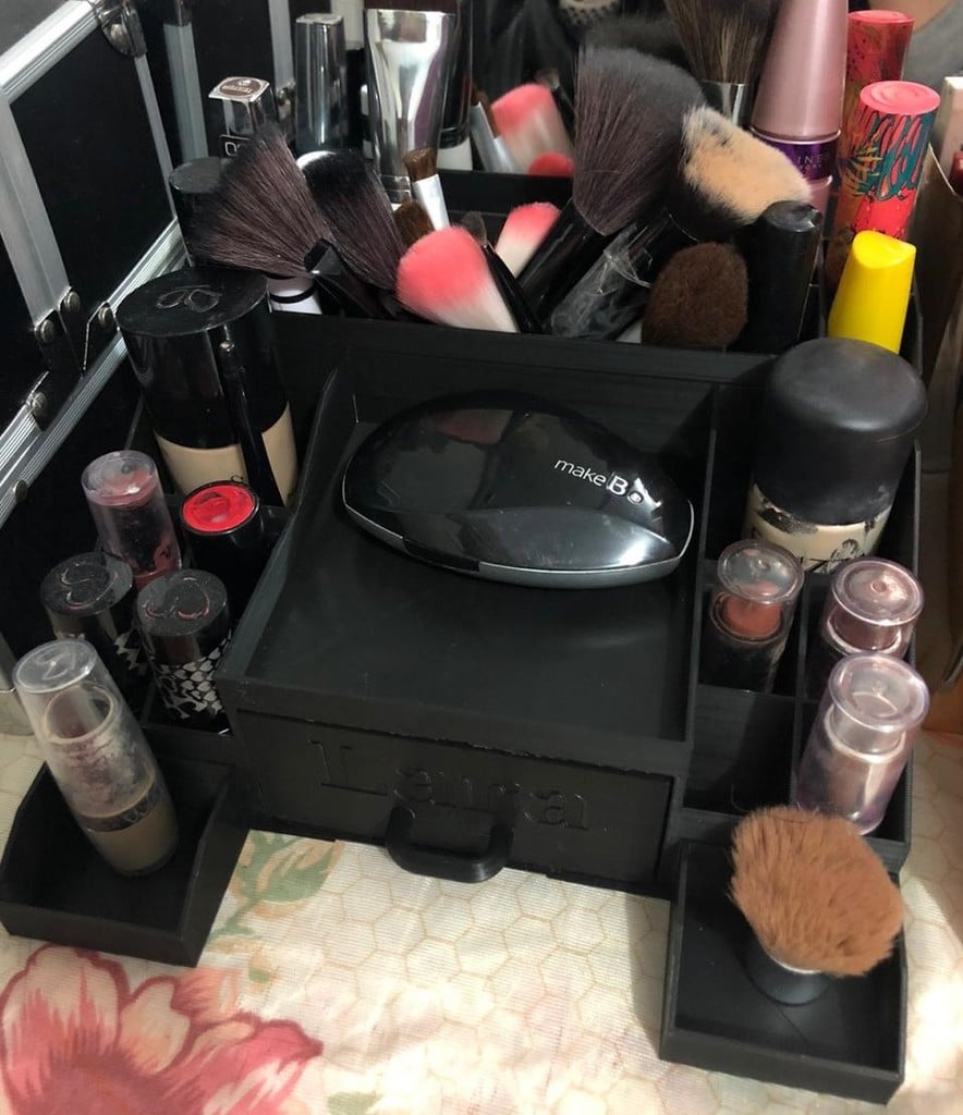 Organizador de maquillaje con cajón - Estuche cosmético