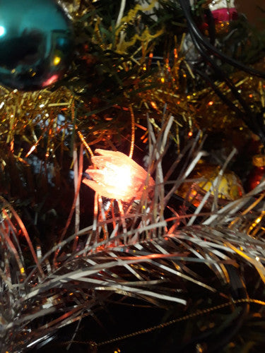 Juego de cubiertas de luces navideñas para cadenas de luces LED