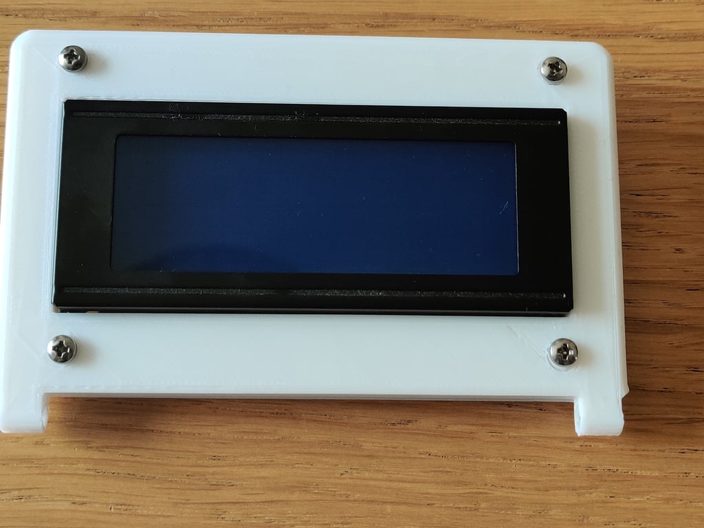 Soporte flexible LCD2004 con soporte para Arduino nano y Raspberry pi zero