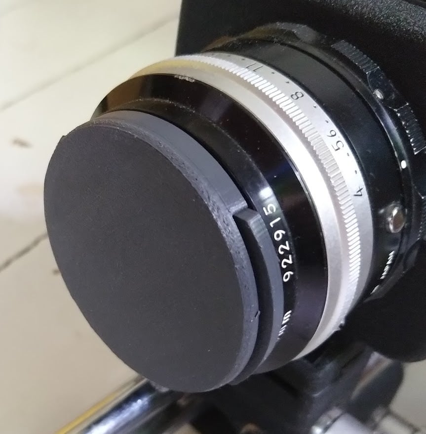Cubierta de lente de cámara Powermos de 52 mm con rosca