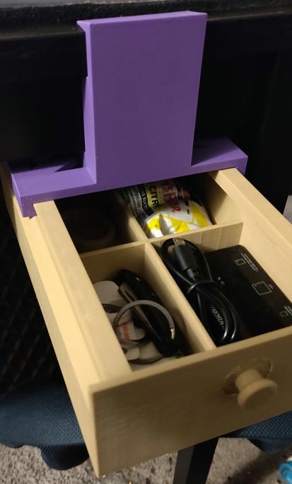 Soporte para cajón bajo escritorio para TARENDO de IKEA