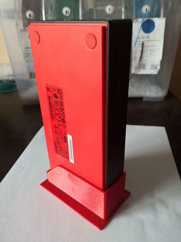 Soporte vertical para Lenovo ThinkPad USB-C Docking Station Gen 2