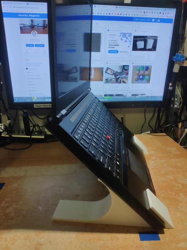 Juego de soporte y reposapiés para portátil ThinkPad P50