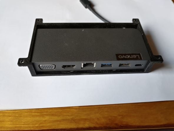 Soporte debajo del escritorio para Lenovo USB-C Travel Hub