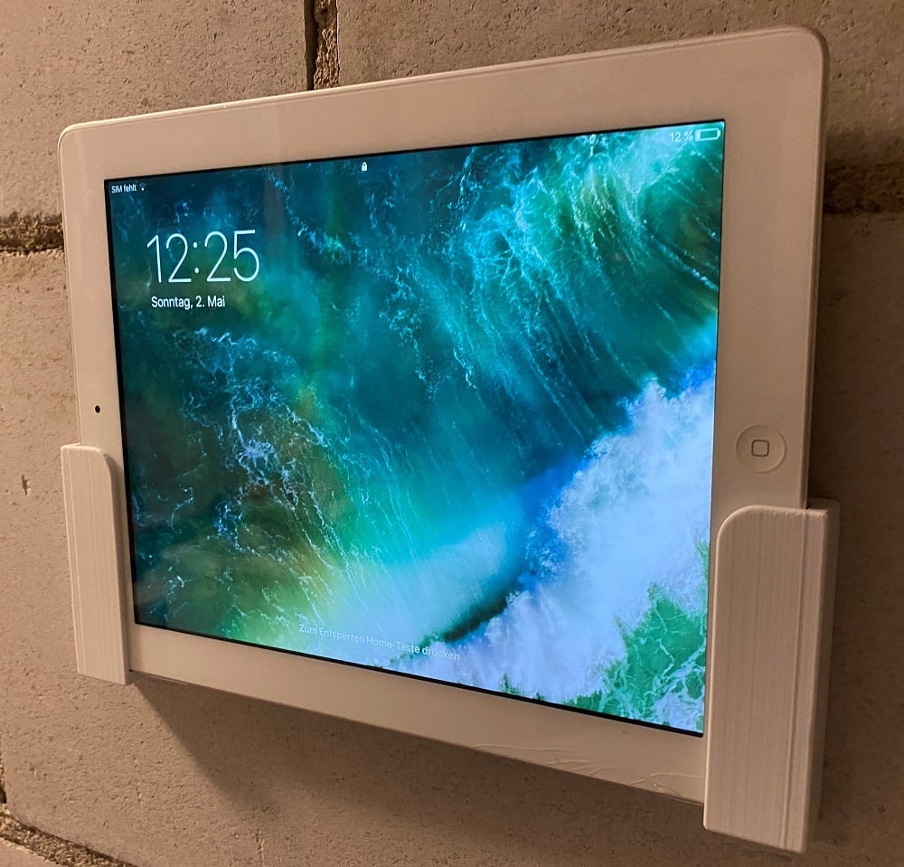 Soporte de pared para tableta para iPad 4 y iPad Air
