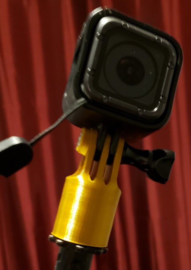 Soporte para micrófono GoPro (montaje para micrófono)