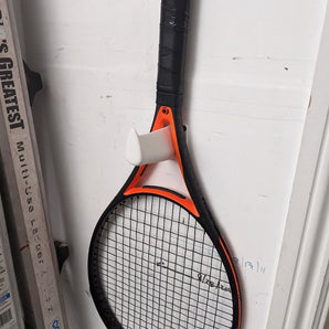 Porta raquetas de tenis de pared