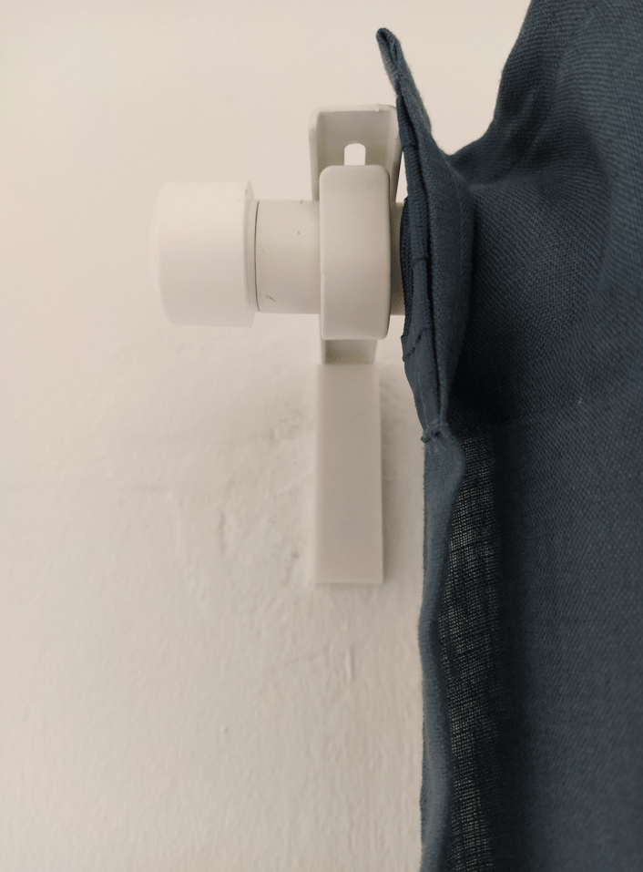 Versión corta de la funda para soporte de barra de cortina IKEA BETYDLIG
