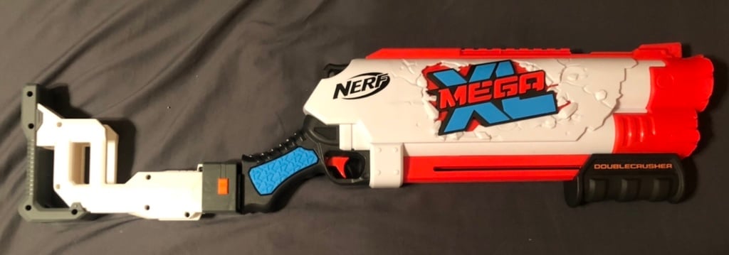 Punto de fijación estándar para Nerf Mega XL Doublecrusher