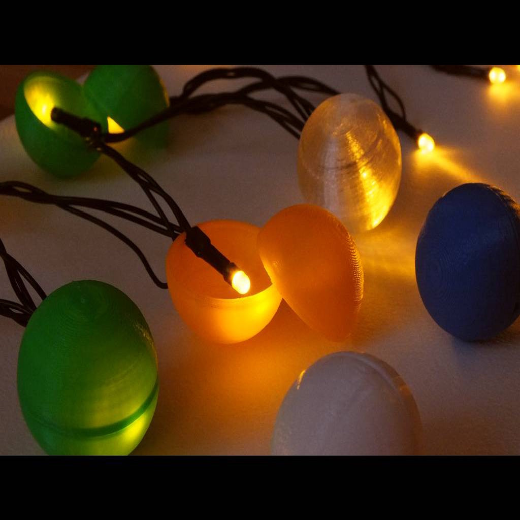 Bola de árbol de Navidad LED con luz.