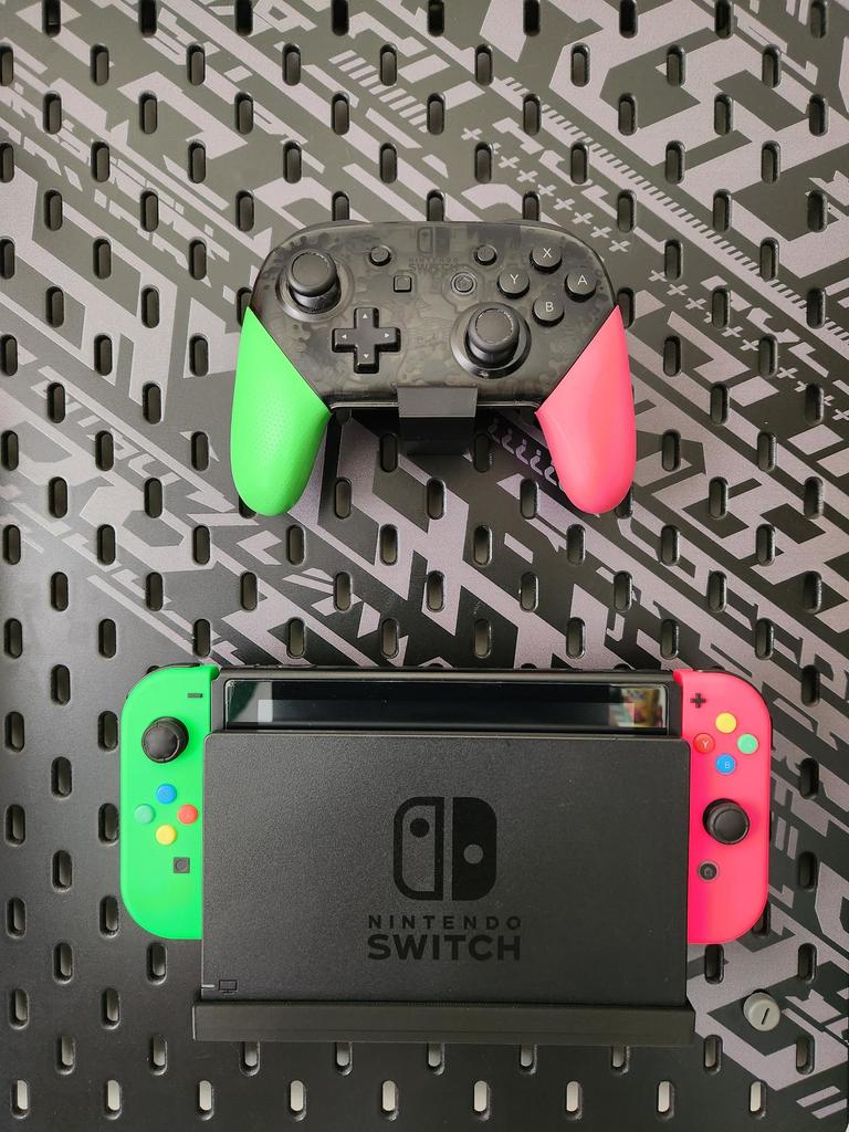 Soporte del controlador Nintendo Switch Pro para tablero Skadis