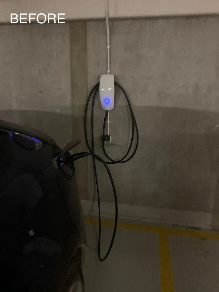 Clip de cable para conector de pared Tesla