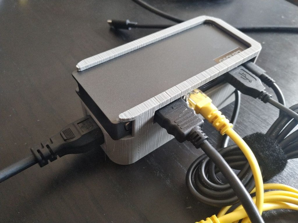 Caja completa para concentrador de viaje Lenovo USB-C y bloque de alimentación de 65 W