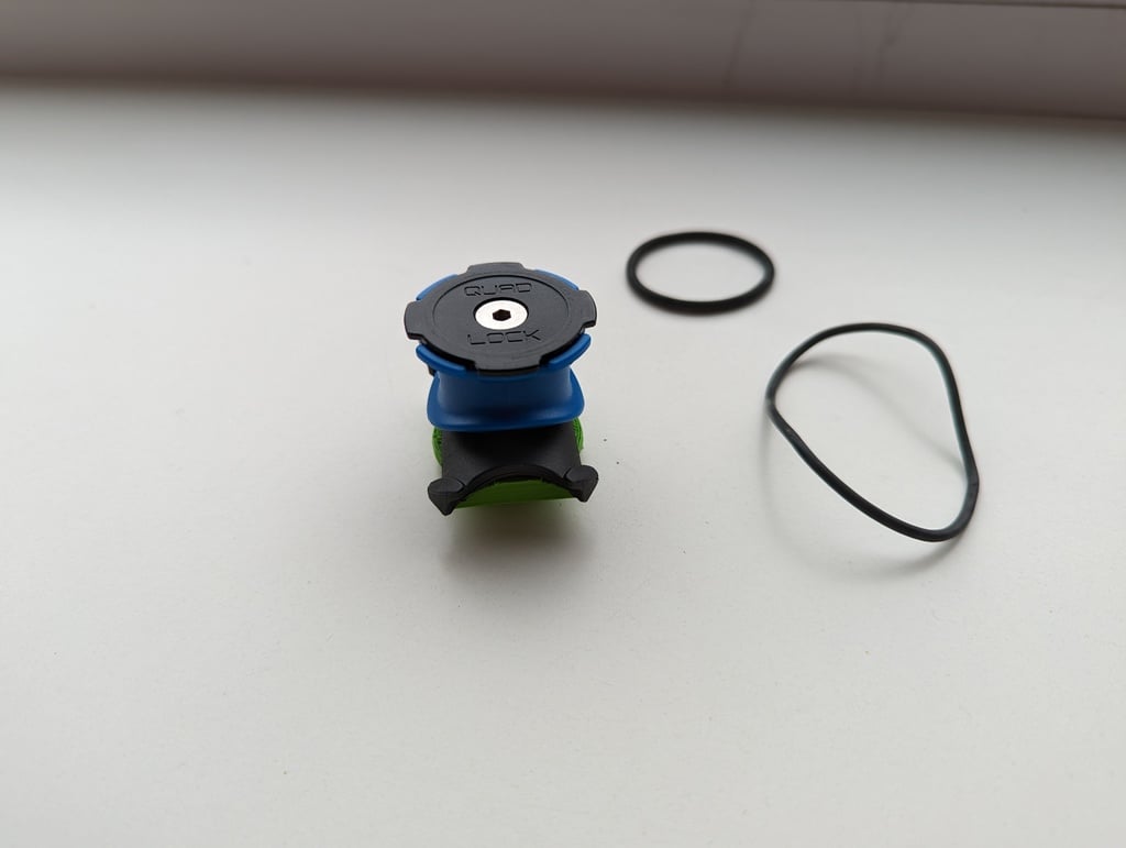 Adaptador de montura Garmin para montura de manillar/montaje de potencia Quadlock