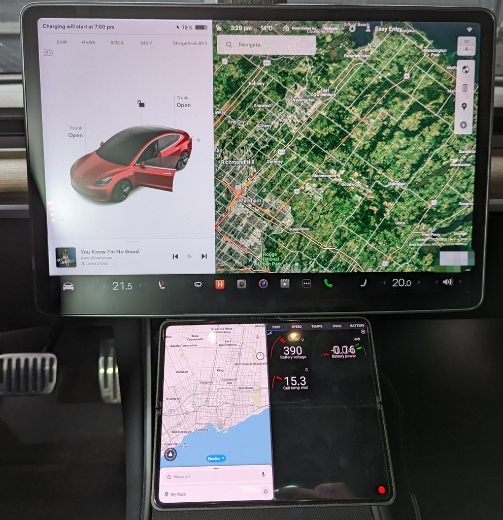 Soporte de teléfono MagSafe para Tesla Model 3/Y