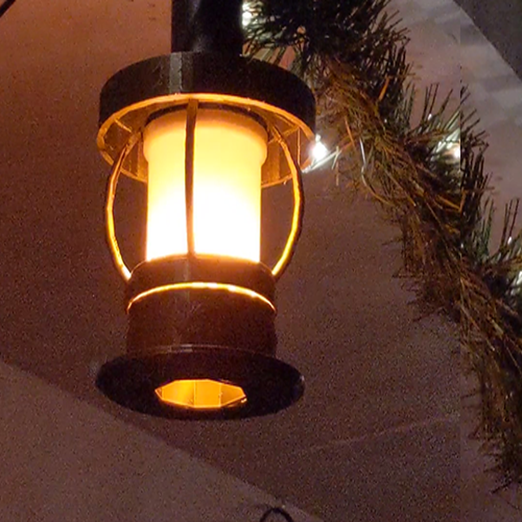 Linterna de bombilla LED de Navidad para decoración exterior