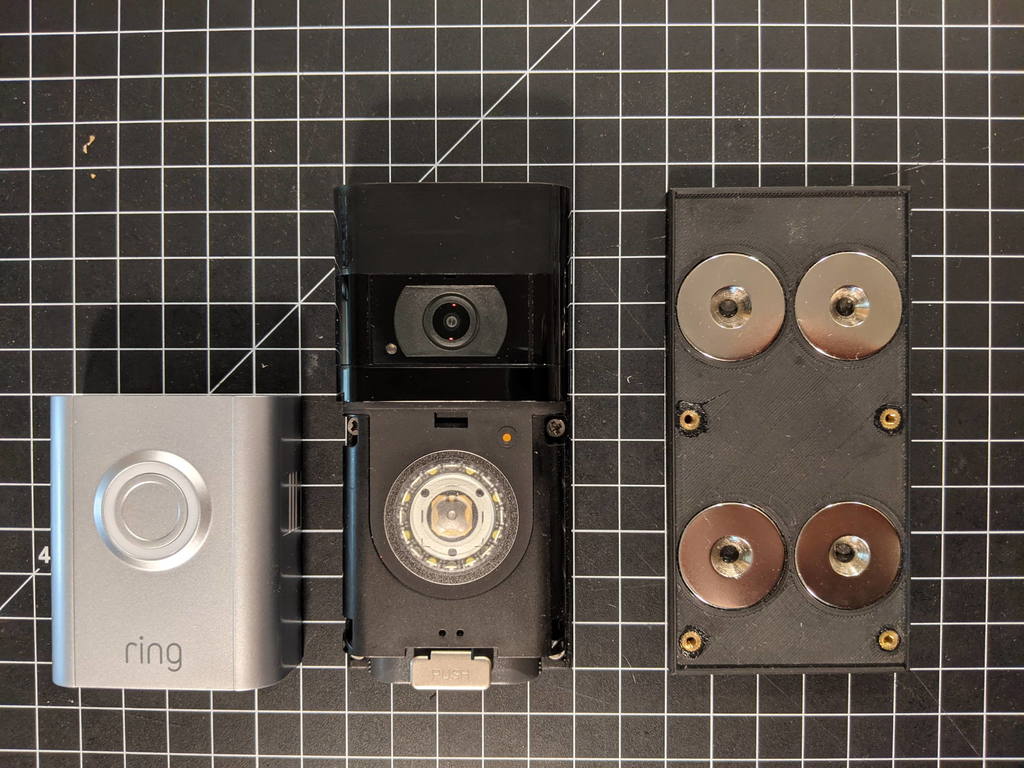 Montaje magnético para Ring Video Doorbell