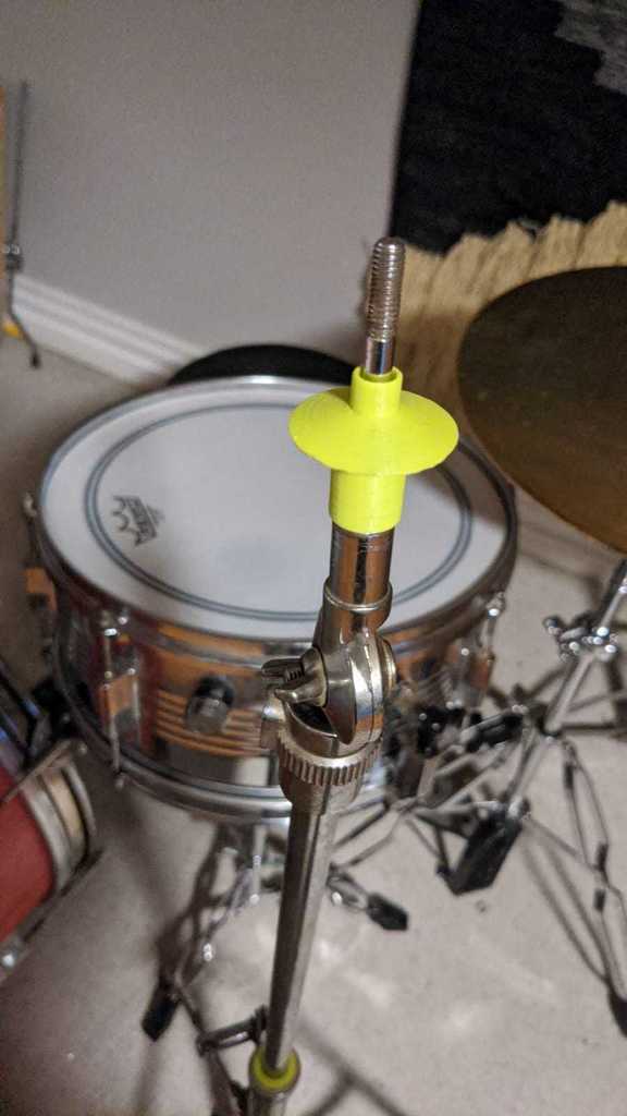 Reemplazo de discos de plástico de soporte de platillo de tambor